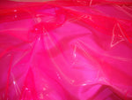 Load image into Gallery viewer, Pink 10 Gauge Transparent Tinted Plastic Vinyl 54 Inch Wide Fabric By the Yard
