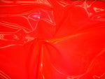 Load image into Gallery viewer, Red 10 Gauge Transparent Tinted Plastic Vinyl Tinted 54 Inch Wide Fabric By the Yard diy projects arts and crafts home decor upholstery
