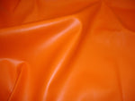 Load image into Gallery viewer, Vinyl Orange Upholstery Faux Leather vinyl fabric per yard
