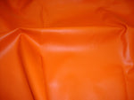 Load image into Gallery viewer, Vinyl Orange Upholstery Faux Leather vinyl fabric per yard

