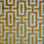 Load image into Gallery viewer, Bergman Cut velvet geometric upholstery fabric 54” wide
