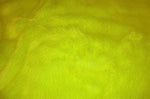 Load image into Gallery viewer, shaggy faux fur neon yellow fabric sold per yard 60" Wide
