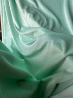 Load image into Gallery viewer, Minky solid mint colir ,Soft fur textured cuddle fabric by THE YARD
