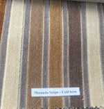 Load image into Gallery viewer, 54 " Wide Furniture Upholstery Drapery Fashion Headboard Coat High Quality Raised Fabric by the yard Meranda stripe
