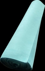 Load image into Gallery viewer, Mint Suede Headlining Foam Backed Fabric 60" Wide Automotive upholstery
