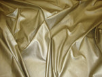 Load image into Gallery viewer, Gold 2 Way Stretch vinyl Clothing fabric per yard 58" wide
