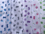Load image into Gallery viewer, All over Butterflies Poly Cotton Print, Sells by the yard, non-stretch, 5 different colors
