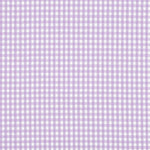 Load image into Gallery viewer, Lavender Gingham Checkered 1/8” inch Fabric poly cotton 60” wide- none stretch sold By The Yard
