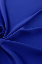 Load image into Gallery viewer, Royal blue Satin Crepe back Fabric 60" Wide Sold By the yard
