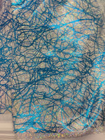 Load image into Gallery viewer, Mystique 4 Way Stretch Polyester Spandex Fabric Foggy Foil by the yard

