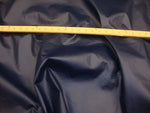 Load image into Gallery viewer, Navy Champion Faux Leather upholstery fabric per yard FOLDED
