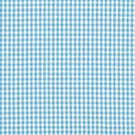Load image into Gallery viewer, Turquoise Gingham Checkered 1/8” inch Fabric poly cotton 60” wide- none stretch sold By The Yard
