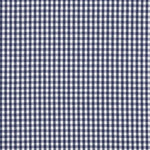 Load image into Gallery viewer, Navy Blue Gingham Checkered Fabric 1/8” Mini Check Poly Cotton Blend Lightweight Apparel Quilting Dress Shirt Craft Fabric by the Yard

