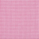 Load image into Gallery viewer, Fuchsia Gingham Checkered 1/8” inch Fabric poly cotton 60” wide- none stretch sold By The Yard
