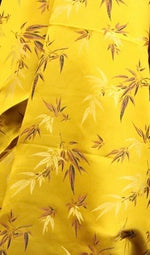 Load image into Gallery viewer, Dark gold Chinese Bamboo Brocade Satin, 45" Wide
