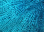 Load image into Gallery viewer, 58"  Wide Faux fur Turquoise Mongolian Upholstery Fashion Decor Arts &amp; Crafts Bedding fabric By The YARD
