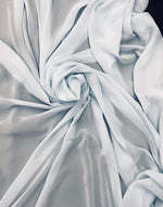 Load image into Gallery viewer, Light blue Sheer High Multi Chiffon Solid Fabric, 100% Polyester 58/59" Wide, Sells by The Yard
