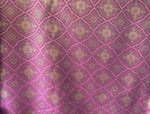 Load image into Gallery viewer, Violet Jacquard Damask light weight multi purpose fabric by the yard
