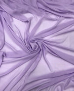 Load image into Gallery viewer, Lilac Sheer High Multi Chiffon Solid Fabric, 100% Polyester 58/59" Wide, Sells by The Yard
