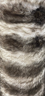 Load image into Gallery viewer, Fox two tone Synthetic Fur upholstery Fabric by the yard 60" wide
