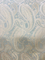 Load image into Gallery viewer, Mist darius Paisley Jacquard Upholstery Drapery fabric 54” wide
