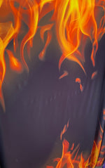 Load image into Gallery viewer, Fire flame stretch Spandex fabric by the yard 60” wide
