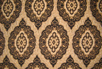 Load image into Gallery viewer, black Oval Chenille Upholstery Drapery fabric by the yard 57" Wide
