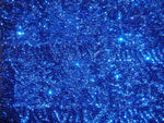 Load image into Gallery viewer, Royal Blue Scale Sequin 58” Wide Fabric by the yard
