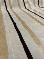 Load image into Gallery viewer, Beige ivory raised velvet Upholstery high Quality Fabric by the yard
