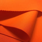 Load image into Gallery viewer, Orange Super Techno Fabric, 2mm Thick, Solid Colors, Sold by The Yard
