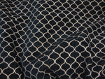 Load image into Gallery viewer, Black Sarah Chenille Upholstery Drapery fabric by the yard 57" Wide
