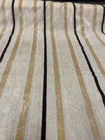 Load image into Gallery viewer, Beige ivory raised velvet Upholstery high Quality Fabric by the yard
