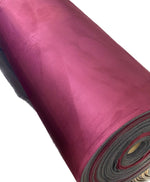 Load image into Gallery viewer, Burgundy suede Headlining Foam Backed Fabric 60" Wide by the yard
