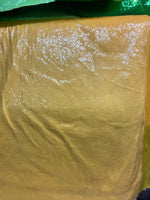 Load image into Gallery viewer, Yellow sequins embroidered glitz on stretch polyester spandex base 2-way 58/60” wide

