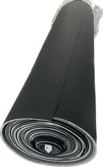 Load image into Gallery viewer, Black Sew foam Upholstery 1/4” craft Padding W/Scrim Backing  60" wide . Automotive Residental Business Lounge
