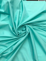 Load image into Gallery viewer, Aqua Solid Broadcloth 58" wide  dresses, blouses, uniforms, shirts, Clothing, Shirts,  and much more
