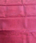 Load image into Gallery viewer, Dragon Fruit Big alligator embossed Vinyl Leather upholstery fabric
