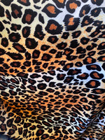 Load image into Gallery viewer, Multi Jaguar Stretch Velvet Clothing Dress Spandex 4-WAY Stretch Fabric
