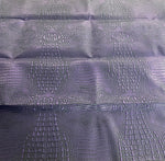 Load image into Gallery viewer, Plum Big alligator embossed Vinyl Leather upholstery fabric
