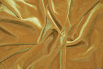 Load image into Gallery viewer, Dark gold Stretch Velvet Fabric By The Yard | 58’’ wide
