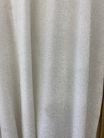 Load image into Gallery viewer, Glitter white Stretch Velvet Fabric By The Yard | 58’’ wide
