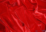 Load image into Gallery viewer, Red Stretch Velvet Fabric By The Yard | 58’’ wide
