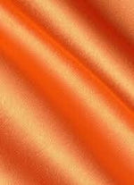 Load image into Gallery viewer, Orange Satin Crepe back Fabric 60" Wide Sold By the yard
