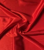 Load image into Gallery viewer, Red Satin Crepe back Fabric 60" Wide Sold By the yard
