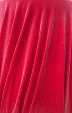 Load image into Gallery viewer, Fuchsia Stretch Glitter Velvet Fabric – Sparkle Spandex, Dance &amp; Costume Fabric
