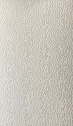Load image into Gallery viewer, Oxford white Palma premium automotive  upholstery faux leather vinyl 54" Wide Sold BY THE YARD

