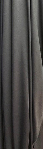 Load image into Gallery viewer, Charcoal interlock 2 way stretch lining fabric, 100% polyester, 60" wide
