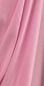 Load image into Gallery viewer, Pink interlock 2 way stretch lining fabric, 100% polyester, 60" wide
