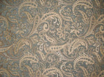 Load image into Gallery viewer, Royalty Paisley Chenille Upholstery Drapery fabric by the yard 57" Wide
