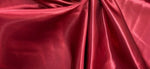 Load image into Gallery viewer, Burgundy Bridal heavy shiny Satin Fabric none stretch by the Yard  60" Wide
